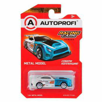 ������� AUTOPROFI ������� ������������� 1:64, ����� Racing Cars, RCN-002, �������/�����, RCN-002 TF/WH