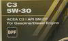 ����� �������� ������������� S-Oil SEVEN GOLD 9 C3, 5W30, 4 �����., E107763, 34124