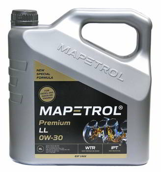 ����� �������� ������������� MAPETROL PREMIUM LL 0W30, 4 �����., MAP0096