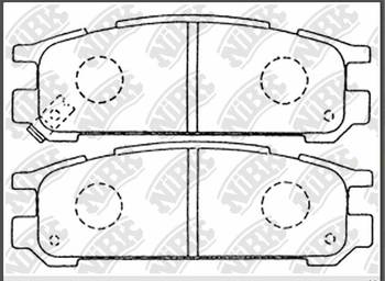 ������� ��������� �������, �������� NiBK ������  SUBARU Impreza (92-00) (1.6-2.0), Legacy (89-03) (1.8-2.5), PN7249
