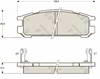������� ��������� �������, �������� NiBK ������  SUBARU Impreza (92-00) (1.6-2.0), Legacy (89-03) (1.8-2.5), PN7249