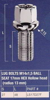 ���� ������ Bimecc �14�1.50�27  ����� 13 CH17 ����� (��) LS17D27F, 00008734