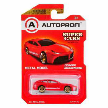 ������� AUTOPROFI ������� ������������� 1:64, ����� SUPER CARS (Ferrari), SUP-002, �������, SUP-002 RD