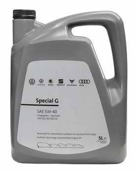 ����� �������� ������������� VAG VW Special G 5W40, 5 ������., GS55502M4, GS55502M4EUR, 502.00/505.00