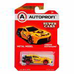 ������� AUTOPROFI ������� ������������� 1:64, ����� SUPER CARS (Ferrari), SUP-002, ����. /������, SUP-002 YE/BK