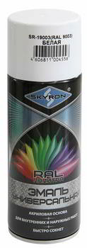 ����� ������������� SKYRON RAL 9003 �����, ���������, ��������, 520 ��., SR-19003