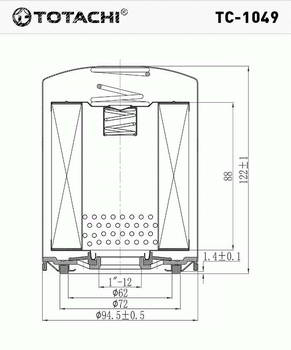 ������ �������� TOTACHI , TC-1049