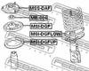 ��������� ����� ������ �������� �������� FEBEST MITSUBISHI LANCER 95-03, MB-004