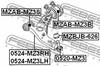 ����������� �������� �������� FEBEST ����������� �������� �������� (������) FORD FOCUS II ,  MAZDA 3 , VOLVO C30 , S40 ,  V50, MZAB-MZ3B