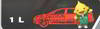����� �������� ������������� S-Oil SEVEN RED 7, 5W40, 1 ����., E107652, 33947