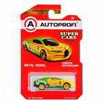 ������� AUTOPROFI ������� ������������� 1:64, ����� SUPER CARS (Bugatti), SUP-004, ����. /�������, SUP-004 YE/GR