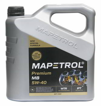 ����� �������� ������������� MAPETROL PREMIUM MB 5W40, 4 �����., MAP0158