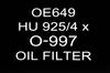 ������ �������� FQ BMW 3 97-07, 5 96-05, 7 95-05, X3 04-06, X5 00-06, Z3 99-03, Z4 03-06, O-997
