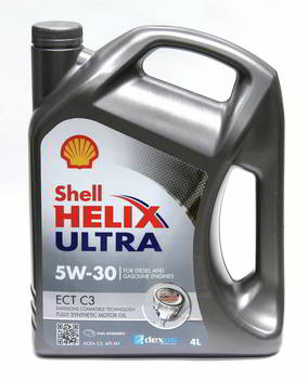 ����� �������� ������������� SHELL Ultra ECT C3 5W30, 4 �����., 550050441