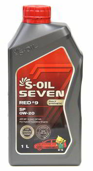 ����� �������� ������������� S-Oil SEVEN RED 9 SP, 0W20, 1 ����., 33938
