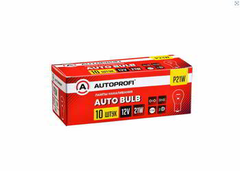 ����� ������������� AUTOPROFI P21W 12v 21w; BA15s, AP-P21W, AP-P21W/10