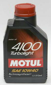 ����� �������� ����������������� MOTUL 4100 Turboligt 10W40, 1 ����., 108644, 111693