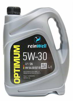 ����� �������� ������������� ReinWell 5W30 SN, VW 504.00/507.00, 4 �����., 4954