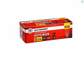 ����� ������������� AUTOPROFI W16W 12v 16w; W2.1*9.5d, AP-W16W, AP-W16W/10