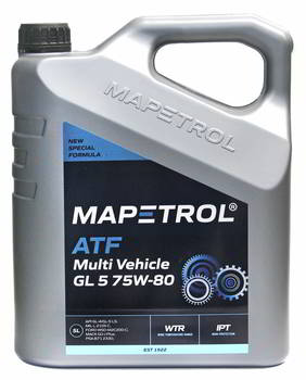 ����� ��������������� ������������� MAPETROL MULTI VEHICLE GL-5, 75W80, 5 ������., MAP0255