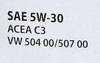 ����� �������� ������������� ��� ������� Specific Line Audi, Skoda, VW 5W30, 5 ������., NRSL024