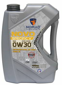 ����� �������� ������������� NOMAD NOVO Specific V 0W30 A5/B5, 4 �����., 35776