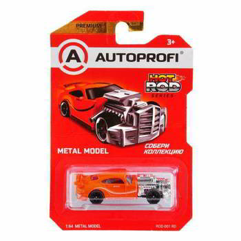 ������� AUTOPROFI ������� ������������� 1:64, ����� HOT ROD, ROD-001, �������, ROD-001 RD