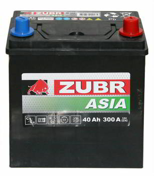 ������� �������������� (���) ZUBR Premium Asia 40Ah, R+