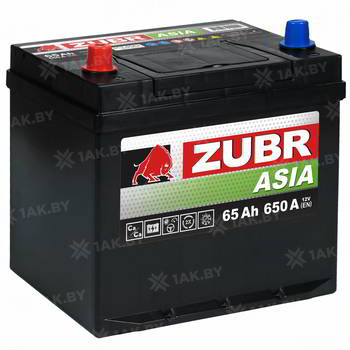 ������� �������������� (���) ZUBR Premium Asia 65Ah L+(+/-), 650A EN, 230�179�225.
