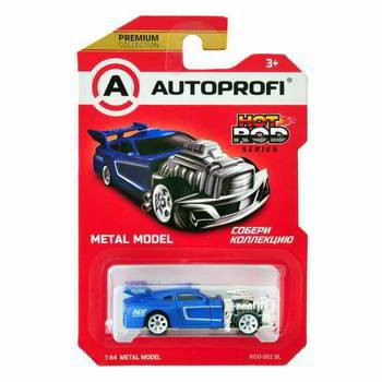 ������� AUTOPROFI ������� ������������� 1:64, ����� HOT ROD, ROD-002, �����, ROD-002 BL