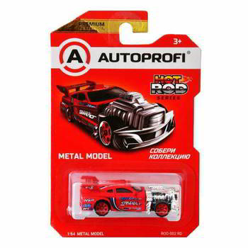 ������� AUTOPROFI ������� ������������� 1:64, ����� HOT ROD, ROD-002, �������, ROD-002 RD