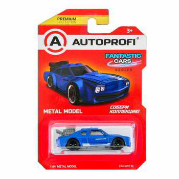 ������� AUTOPROFI ������� ������������� 1:64, ����� FANTASTIC CARS, FAN-002, �����, FAN-002 BL