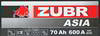 ������� �������������� (���) ZUBR Ultra Asia 70Ah, L+(+/-), 680A EN, 261�175�225., ZSA701