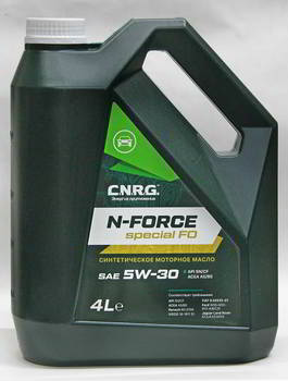 ����� �������� ������������� C.N.R.G. N-Force Special FO 5W30 A5/B5, 4 �����., CNRG-023-0004P