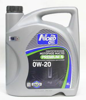 ����� �������� ������������� ��� ������� Premium N 0W20, 4 �����., NRL102