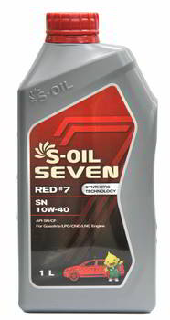 ����� �������� ����������������� S-Oil SEVEN RED 7, 10W40, 1 ����., 34155