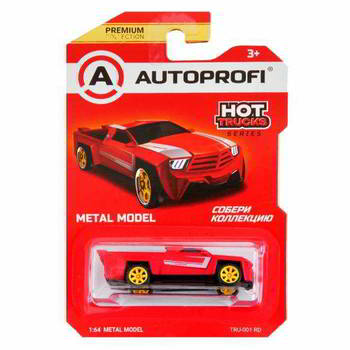 ������� AUTOPROFI ������� ������������� 1:64, ����� HOT TRUCKS, TRU-001, �������, TRU-001 RD
