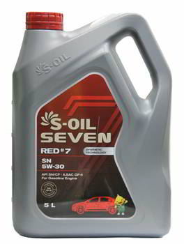 ����� �������� ������������� S-Oil SEVEN RED 7, 5W30, 5 ������., 36750