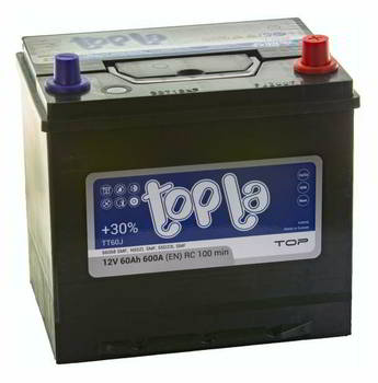 ������� �������������� (���) TOPLA TOP 60Ah, 12V, 600A EN, 230�170�220, ��. ��/������, �������� ����������, 118861/1000327/1031489