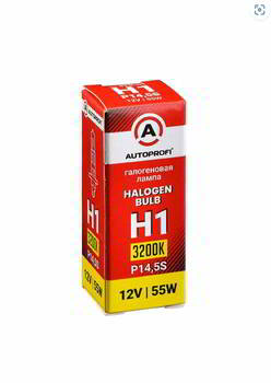 ����� ������������� AUTOPROFI H1 12v 55w; P14, 5s, STD-H1