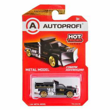������� AUTOPROFI ������� ������������� 1:64, ����� HOT TRUCKS, TRU-004, ������, TRU-004 BK