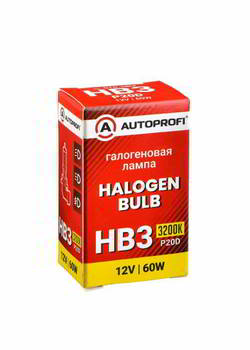 ����� ������������� AUTOPROFI HB3 (9005) 12v 65w; P20d, STD-HB3