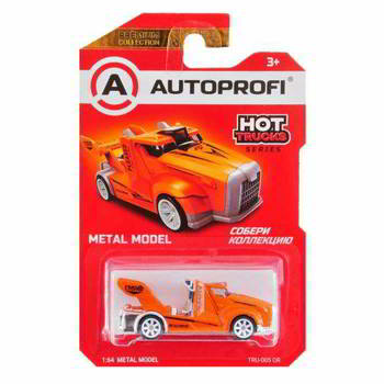 ������� AUTOPROFI ������� ������������� 1:64, ����� HOT TRUCKS, TRU-005, ���������, TRU-005 OR