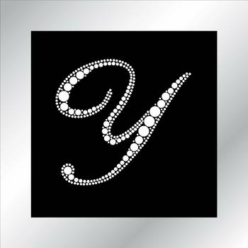 ����� ��������� "�" ����� � (15*15) ����������� Swarovski, 130020