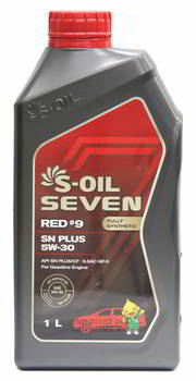 ����� �������� ������������� S-Oil SEVEN RED 9 SN Plus, 5W30, 1 ����., 36735