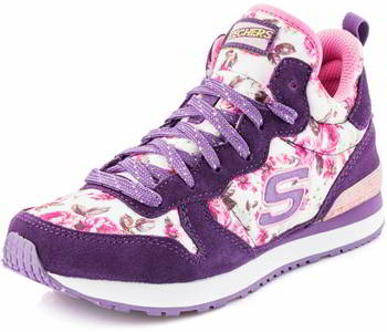 ��������� ������� Skechers RETROSPECT Kid's , 5alf boots ����������/������� �.3, 5, 84210L-PRPK _3,5