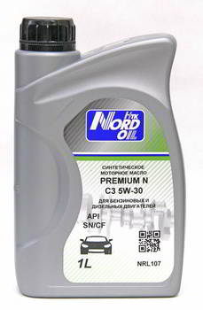 ����� �������� ������������� ��� ������� Premium N 5W30 C3, 1 ����., NRL107