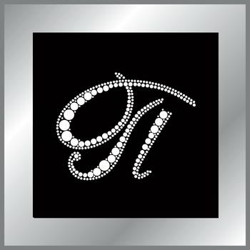 ����� ��������� "�" ����� �. (20*20) ����������� Swarovski, 130011