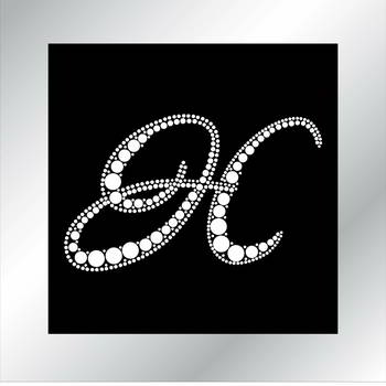 ����� ��������� "�" ����� � (20*20) ����������� Swarovski, 130024