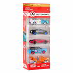 ����� ������� AUTOPROFI ������������� ������� 1:64, 5 ���� (RCN-002 TF/WH, SUP-001 BK, MUS-001 RD, 4X4-001 BL, TRU-005 OR), SET-0506